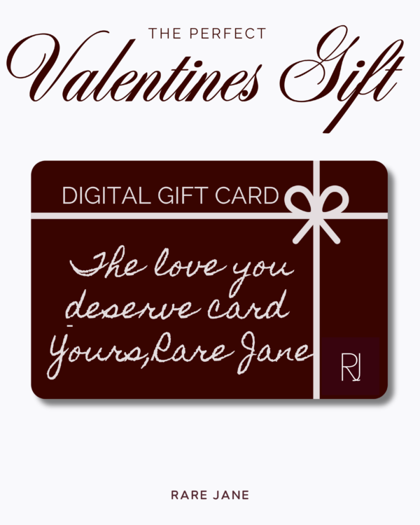 The Love You Deserve Card